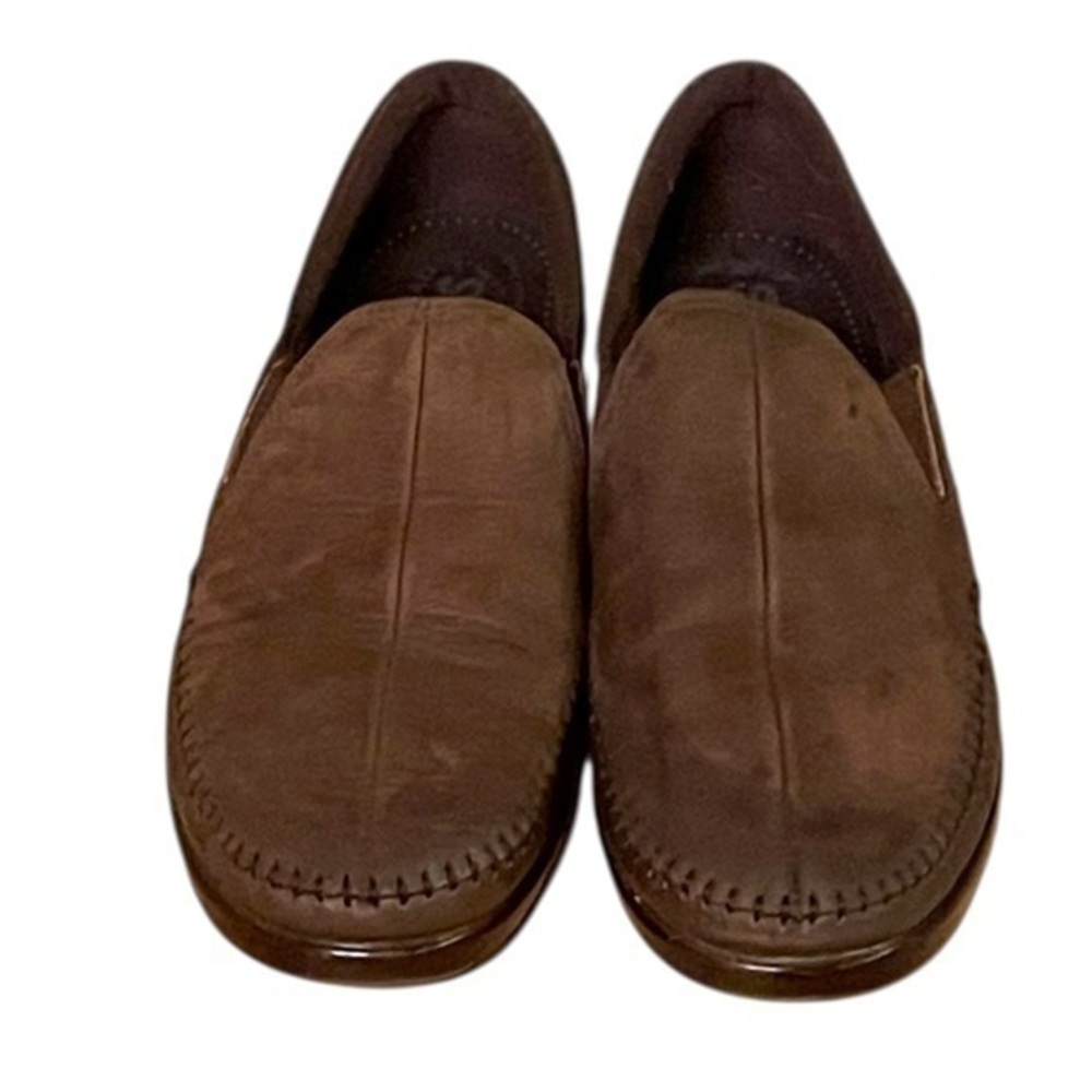 SAS Tripad Brown Suede Leather Loafers Shoes Style M7850645